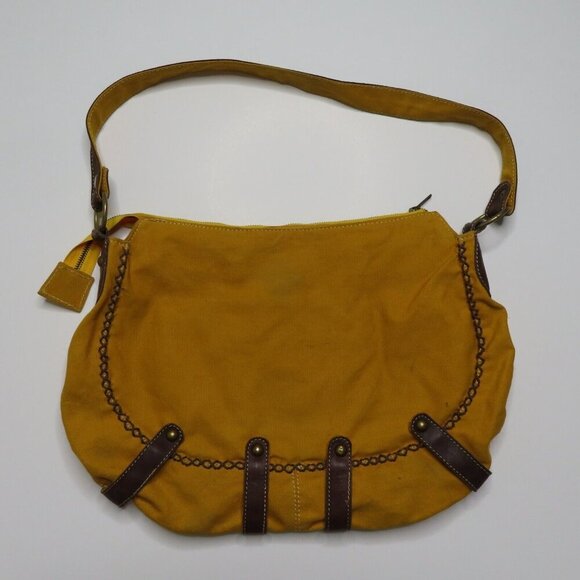 Mare Sole Amore Embroidered Eye Beaded Rhinestone Leather Strap Shoulder Bag - Picture 14 of 16